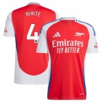 Günstige Fußballtrikots Arsenal Ben White 4 Heimtrikot 2024-25 Kurzarm